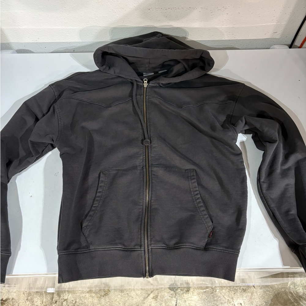 Levis Western Zip Hoodie Size Small